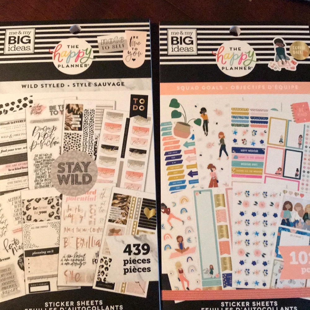 The Happy Planner - 2 books NEW